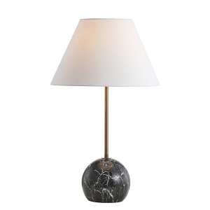 Gold&Black Marble Table Lamp