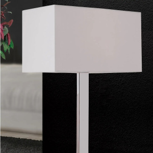 White&Silver  Table Lamp