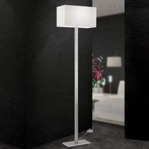 Floor Lamp White&Silver