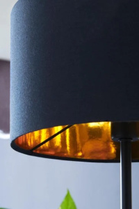 Table Lamp Dark Blue-Gold