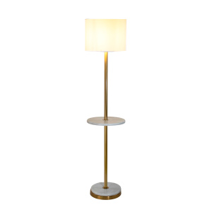 Floor Lamp Gold&White
