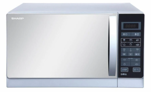 SHARP Microwave with Grill 25 L - Silver