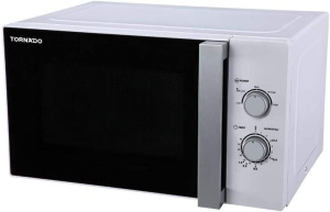 Tornado Microwave, 25 Liter, 1000 Watt, White - TM-25MW