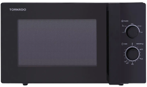 TORNADO Microwave Solo 25 Liter, 900 Watt, Black TM-25MK