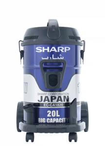 Sharp Canister Vacuum Cleaner 1800 Watt, Fabric Filter, Blue EC-CA1820-X