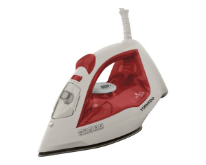 TORNADO Steam Iron 1800 Watt, Teflon Soleplate, Red, Baby Blue, Violet TST-1800