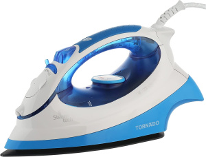 TORNADO Steam Iron 2000 Watt, Teflon Soleplate TA-2000S