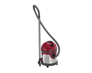 HOOVER Pail Can Vacuum Cleaner 1400 Watt, Air Purifier Filter, Red x Grey TWDH1400020