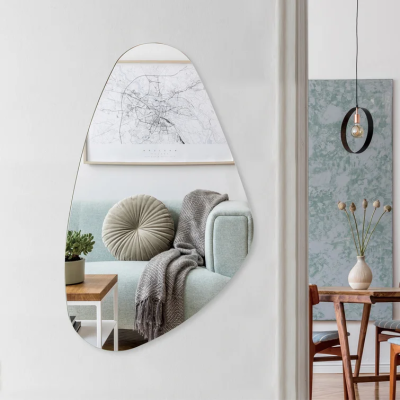 Semi Triangular Asymmetrical Mirror