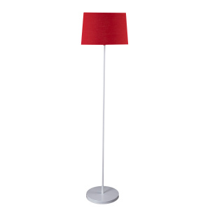 Floor Lamp White&Red