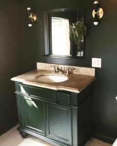 Wall Sconce Gold&Black