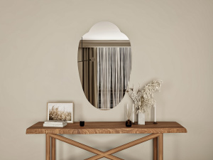Semi-Oval Mirror