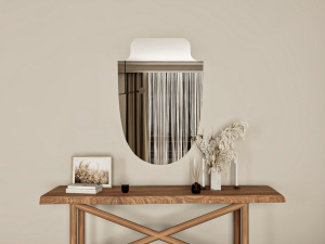 Semi-Oval Mirror