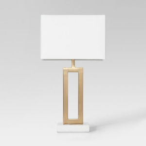 Gold&White Table Lamp